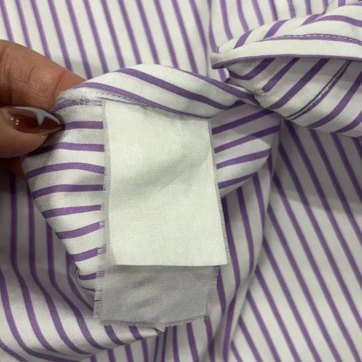 [BUNJANG] Polo Ralph Lauren Custom Fit Striped Button-Down Shirt L / 폴로 랄프로렌 커스텀핏 버튼다운 스트라이프 셔츠 L P00030