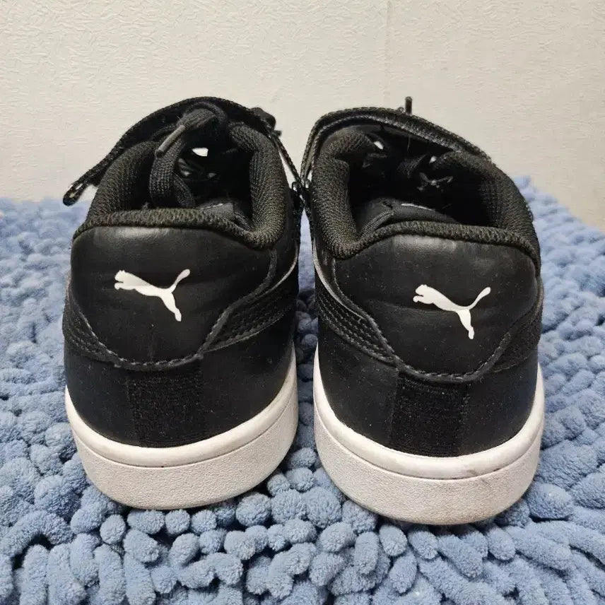 [BUNJANG] Puma Smash v2 Fresh Black Trainers 245 / 푸마 스매시 v2 프레시  블랙 트레이너  245