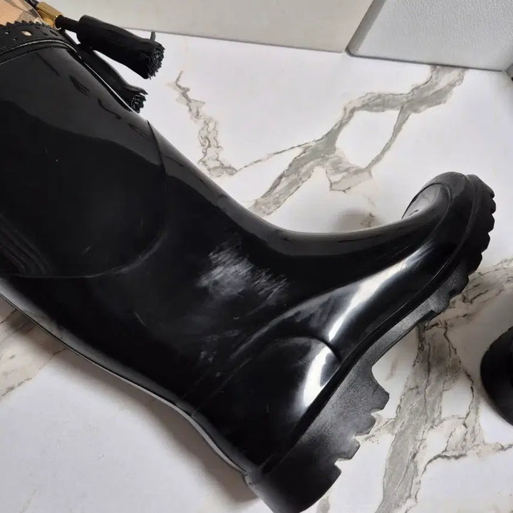 [BUNJANG] Burberry Check Pattern Rain Boots / (정품) 버버리 체크 패턴 레인부츠 장화 35