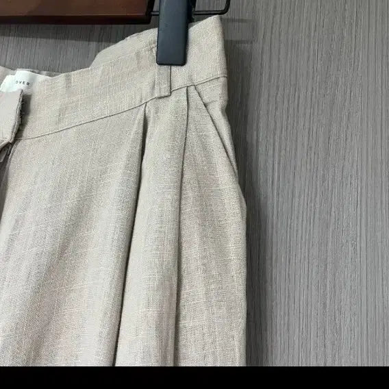 [BUNJANG] La Room Linen Wide Tucked Pants (M) / 라룸 린넨 핀턱 와이드 팬츠 m