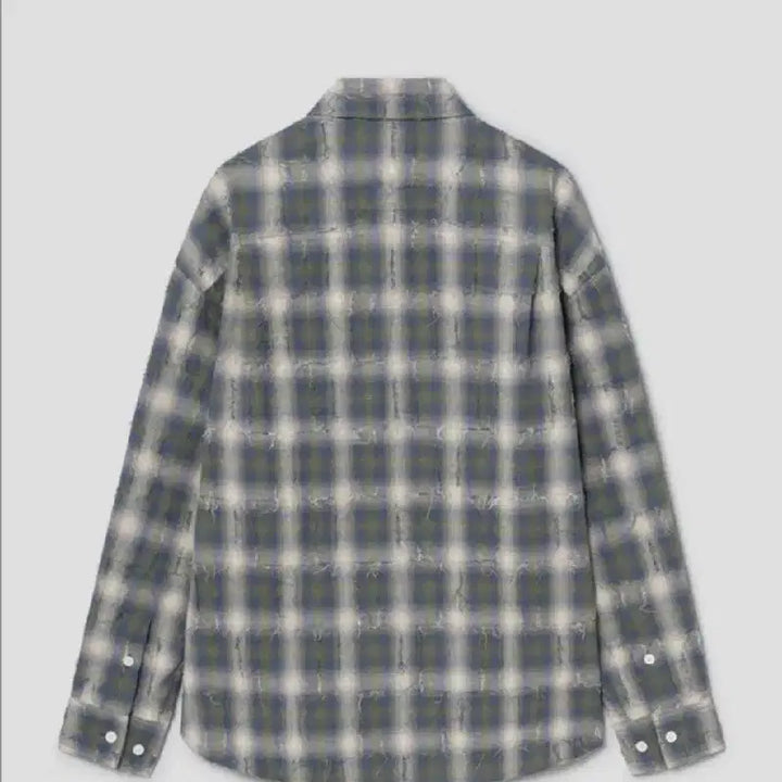 [BUNJANG] JUUN.J Grid Needle Check Loose Fit Shirt / JUUN.J 그리드 니들 체크 루즈핏 셔츠 - 그린