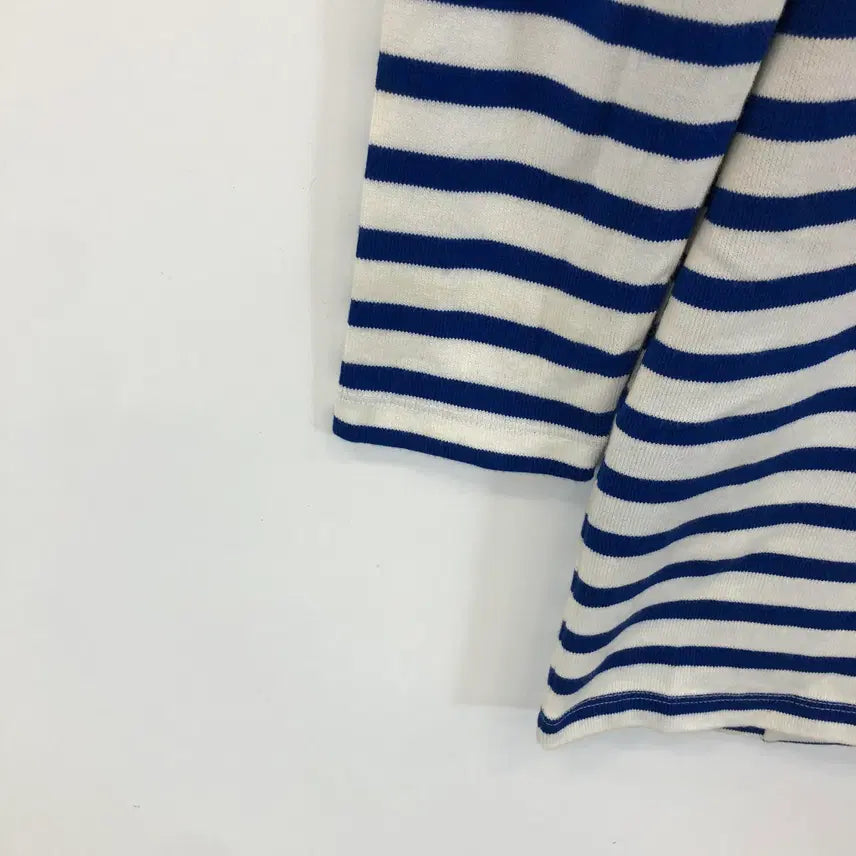 [BUNJANG] Lacoste Live White Crocodile Stripe Dress XS / 라코스테 라이브 화이트악어 스트라이프 원피스 XS