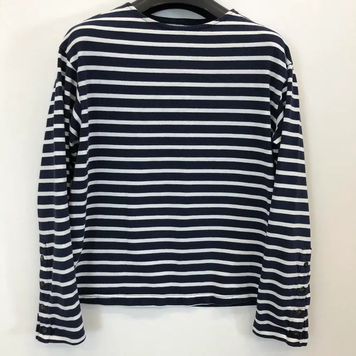 [BUNJANG] Studio Tomboy Stripe Oversized Long Sleeve Shirt / 스튜디오톰보이 스트라이프 오버 롱슬리브 FREE