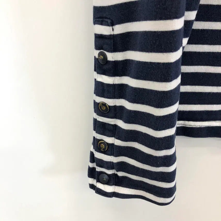 [BUNJANG] Studio Tomboy Stripe Oversized Long Sleeve Shirt / 스튜디오톰보이 스트라이프 오버 롱슬리브 FREE