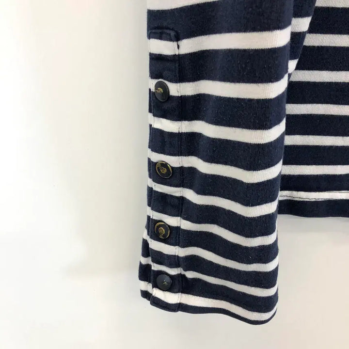 [BUNJANG] Studio Tomboy Stripe Oversized Long Sleeve Shirt / 스튜디오톰보이 스트라이프 오버 롱슬리브 FREE