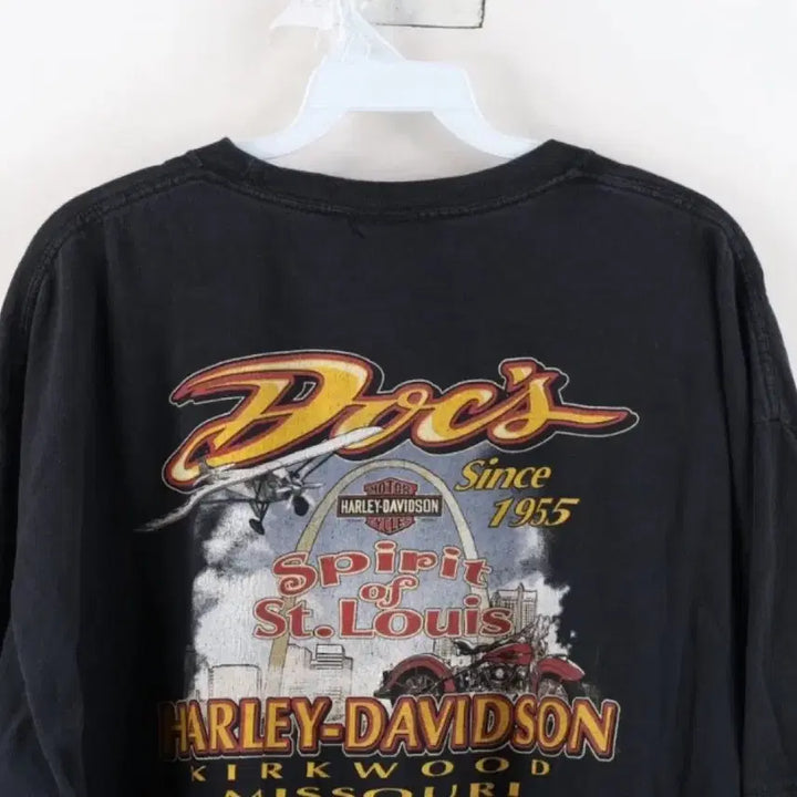 [BUNJANG] Harley Davidson Big Logo T-shirt / 빈티지 할리데이비슨 빅로고 티셔츠