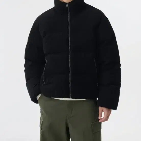[BUNJANG] Musinsa Standard Corduroy Down Puffer Short Padding Jacket / [L] 무신사스탠다드 코듀로이 다운 패딩