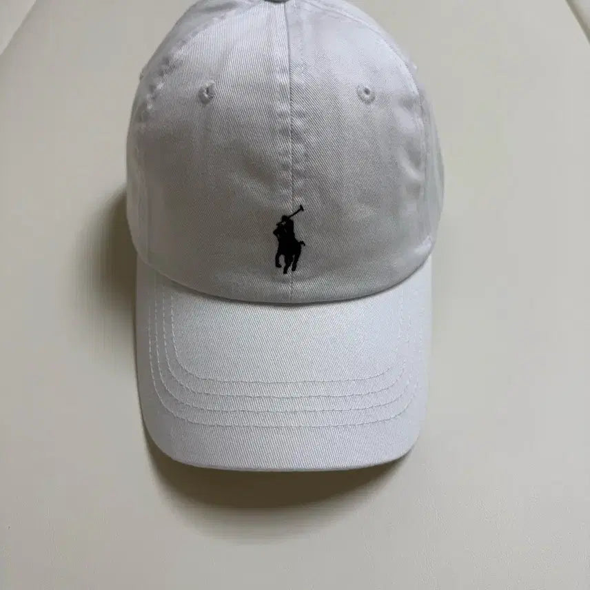 [BUNJANG] Polo Ralph Lauren Cap Hat (White) / 폴로 랄프로렌 볼캡모자 (화이트)(새상품)