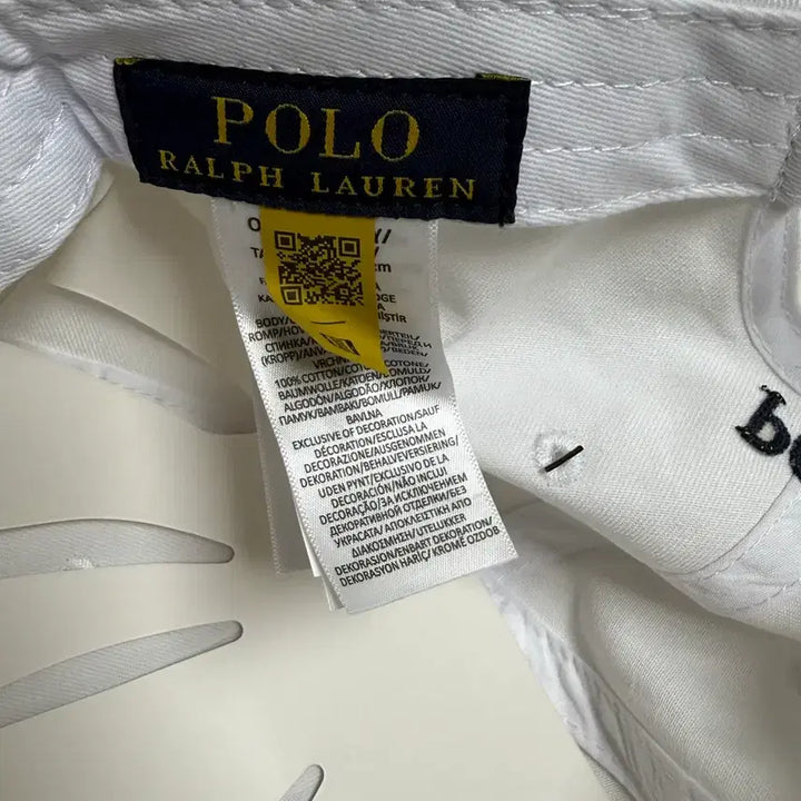 [BUNJANG] Polo Ralph Lauren Cap Hat (White) / 폴로 랄프로렌 볼캡모자 (화이트)(새상품)