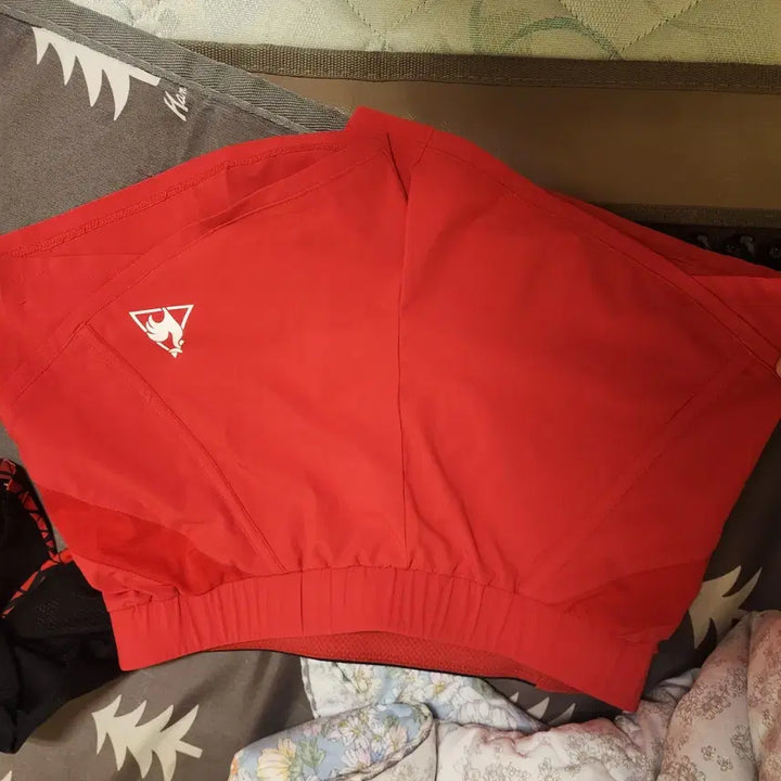 [BUNJANG] Le Coq Sportif &amp; Descente Shorts (Red &amp; Orange) / 르꼬끄 / 데상트 반바지 (레드/주황)
