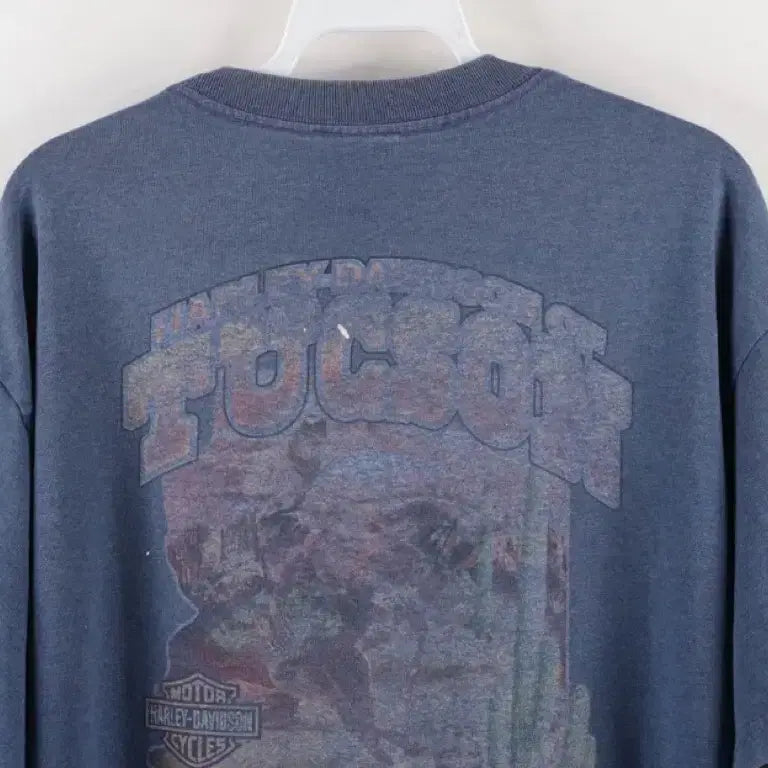 [BUNJANG] Harley Davidson Vintage Big Logo T-Shirt / 빈티지 할리데이비슨 빅로고 티셔츠