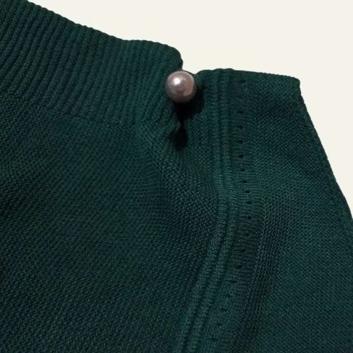 [BUNJANG] Green Knit Pullover Sweater / 새상품 55~66 여성 니트 그린 여자 니트 니트 풀오버 니트 새제품