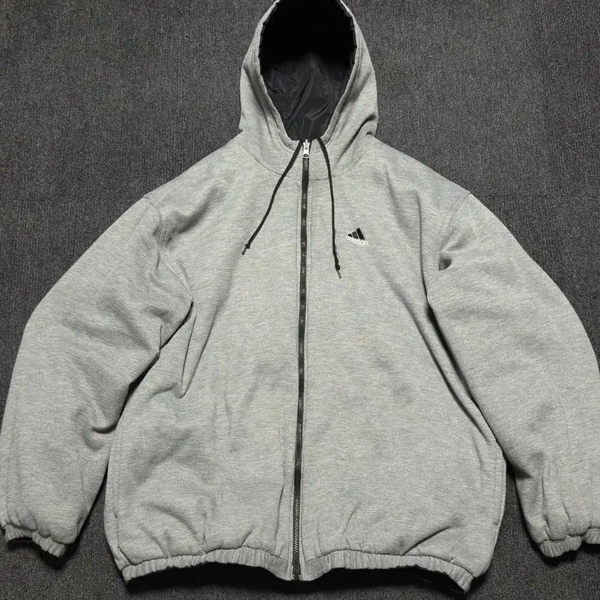 [SOLD OUT] 아디다스 리버시블 빅로고 자수 후드점퍼