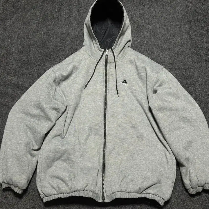 [SOLD OUT] 아디다스 리버시블 빅로고 자수 후드점퍼