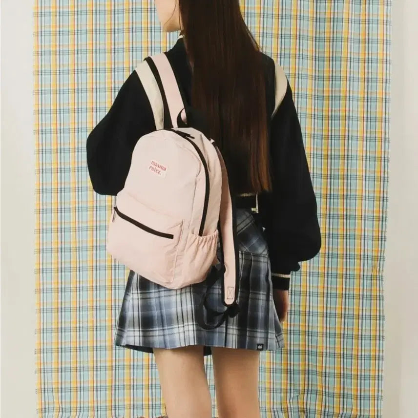 [BUNJANG] Masma Rulez Pink Backpack / masma rulez 핑크 백팩 마스마룰즈 책가방