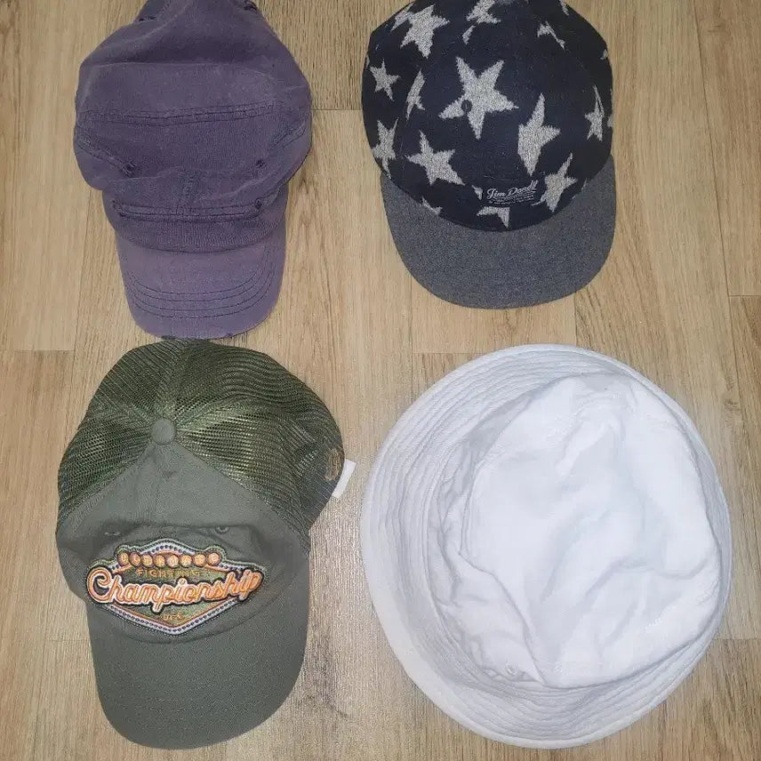 [BUNJANG] H&amp;M/UFC Assorted 5-Piece Hat Set / 모자 캡모자 버킷햇 5종 세트