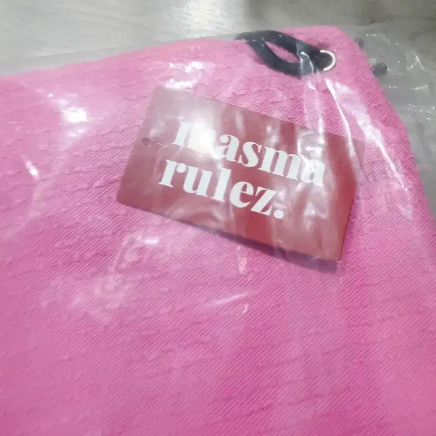 [BUNJANG] Masma Rulez Pink Drawstring Backpack / masma rulez 핑크색  drawstring 백팩 마스마룰즈 책가방