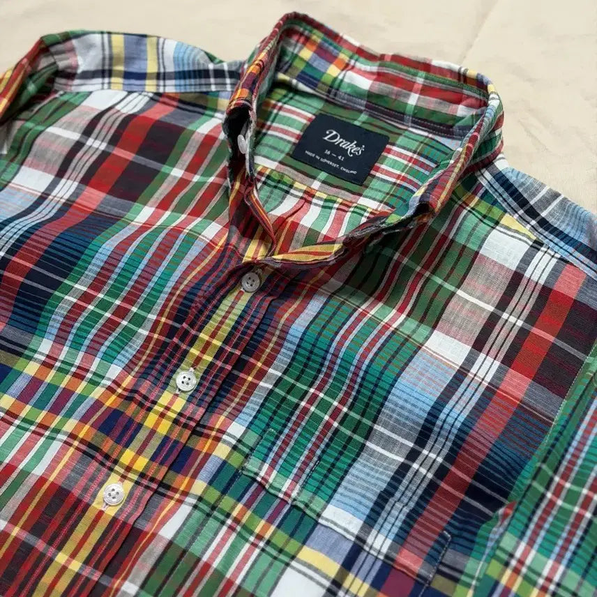 [SOLD OUT] 드레익스 체크 셔츠