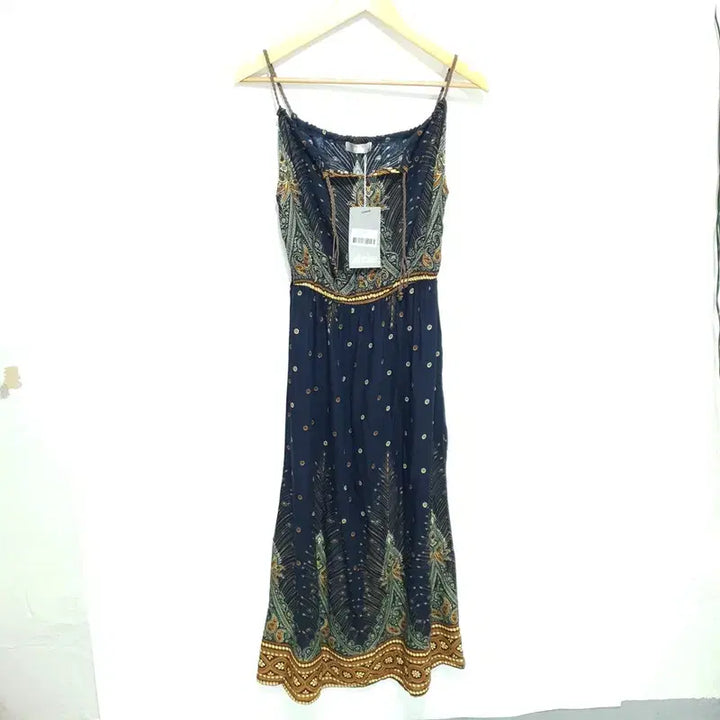 [BUNJANG] ZIZAE Ethnic String Sleeveless Dress / ZIZAE 에스닉 스트링 슬리브리스 원피스 F_S1830