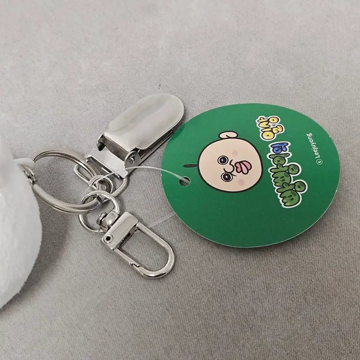 [BUNJANG] Drunken Ppangyi, Fish Cat Ppangyi Putter Keeper Keyring Dolls (Set of 2) / [2종일괄]술취한 빵빵이, 물고기 고양이 빵빵이 퍼터키퍼 키링 인형