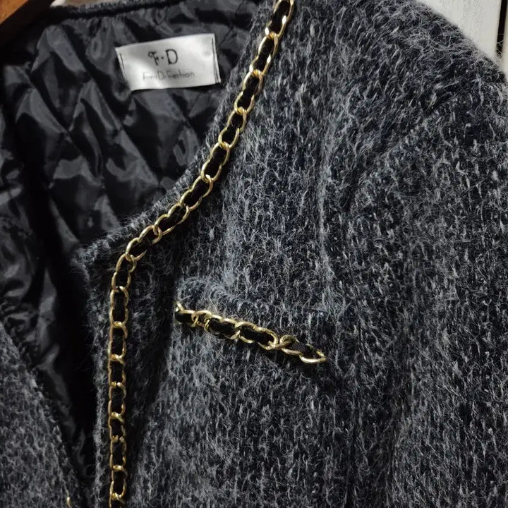 [BUNJANG] Tweed Quilted Jacket and Skirt Set / (세일)(새상품)누빔 트위드 셋업 자켓 스커트