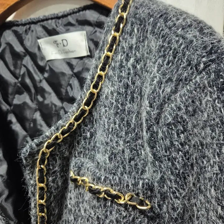 [BUNJANG] Tweed Quilted Jacket and Skirt Set / (세일)(새상품)누빔 트위드 셋업 자켓 스커트