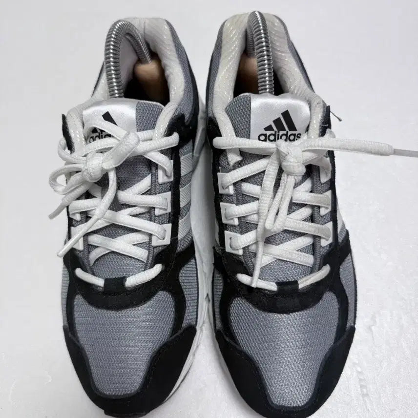 [BUNJANG] Adidas Running Sneakers Gray 230mm / 아디다스 러닝화 스니커즈 그레이230