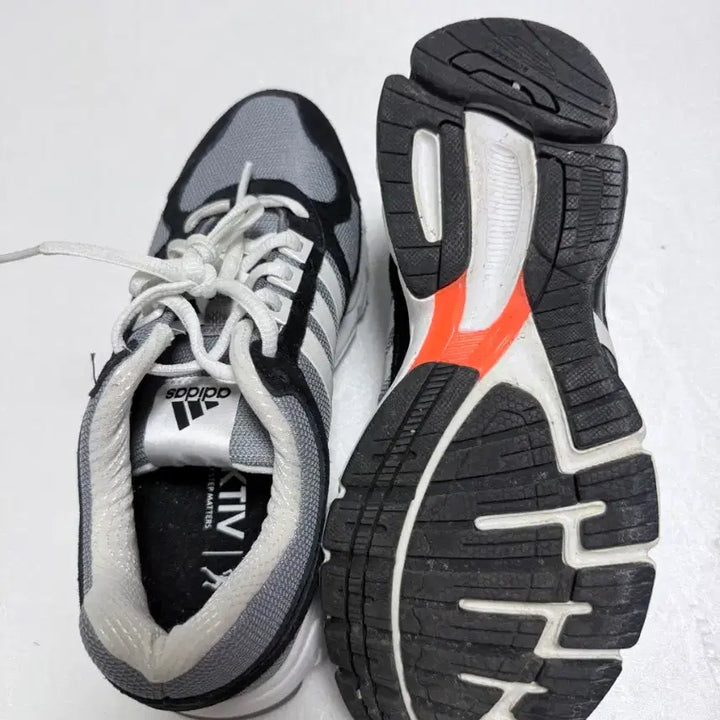 [BUNJANG] Adidas Running Sneakers Gray 230mm / 아디다스 러닝화 스니커즈 그레이230