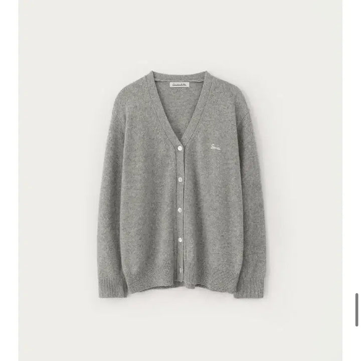 [BUNJANG] Somewherebut Better Rudy V-Neck Cardigan (Gray) / 썸웨어버터 루디 브이넥 가디건 (그레이)