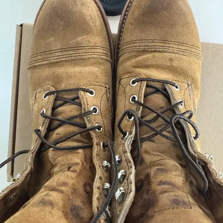 [BUNJANG] Red Wing Iron Ranger 8083 Hawthorne Muleskinner Boots / 레드윙 아이언 레인저 8083  호손 뮬스키너 280팔아요