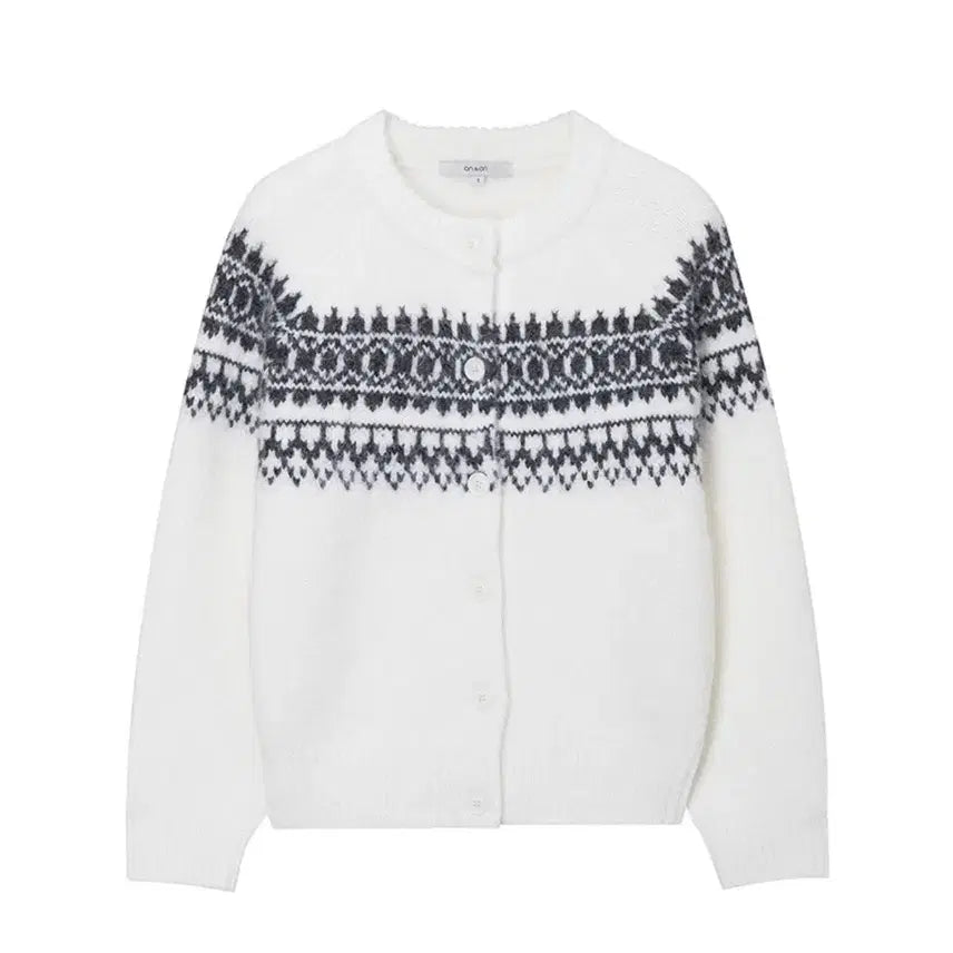 [SOLD OUT] 온앤온 자카드 가디건