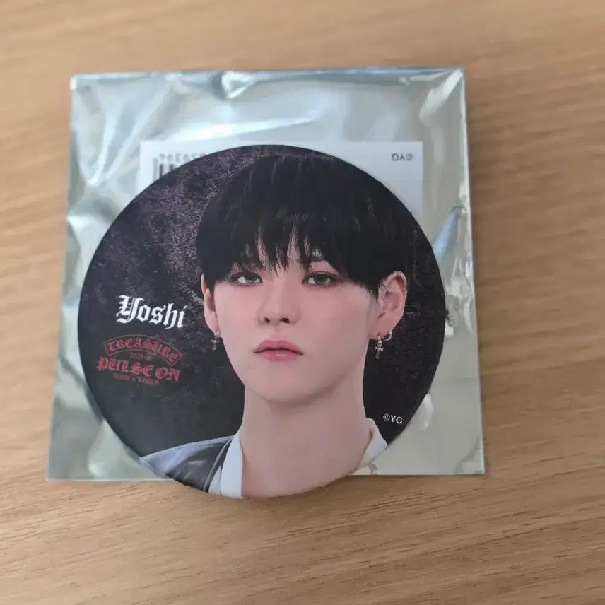[BUNJANG] TREASURE Pulse On Japan Yoshi Can Badge / 트레저 펄스온 재팬 캔뱃지 요시