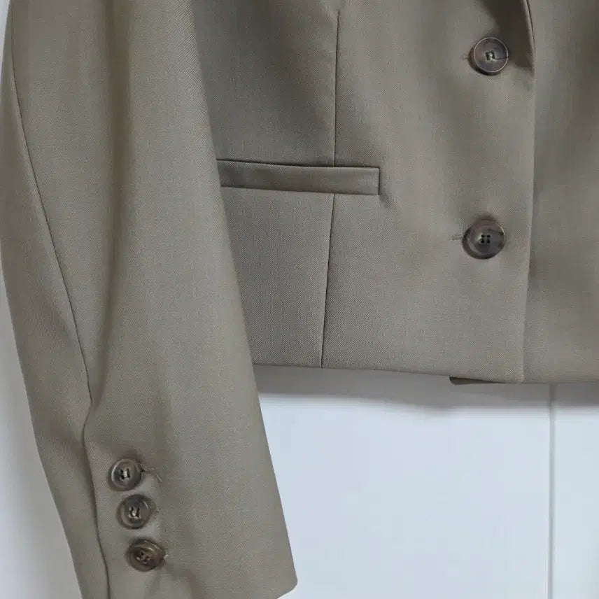 [BUNJANG] Stylenanda Khaki Jacket / (미착용) 스타일난다 카키 자켓