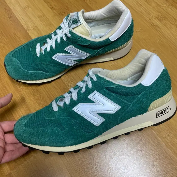 [BUNJANG] New Balance x Aimé Leon Dore 1300 Botanical Green Sneakers / 285) 뉴발란스 에메레온도르 1300 보타니컬 그린
