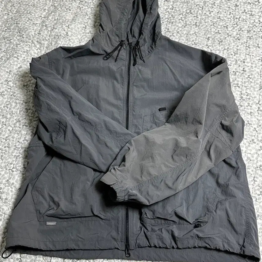 [BUNJANG] Espionage Ray Yacht Windbreaker Charcoal XL / 에스피오나지 Ray Yacht 바람막이 차콜 XL