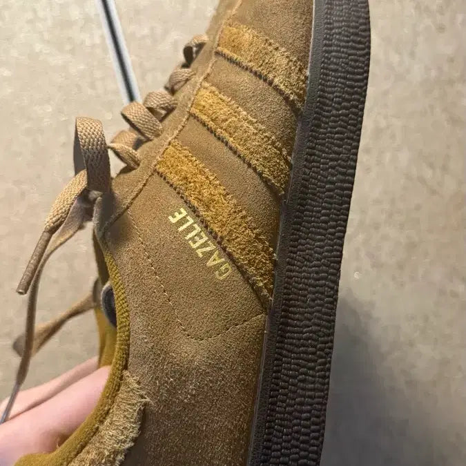 [BUNJANG] Adidas Suede Brown Sneakers / 아디다스 스웨이드 운동화 브라운