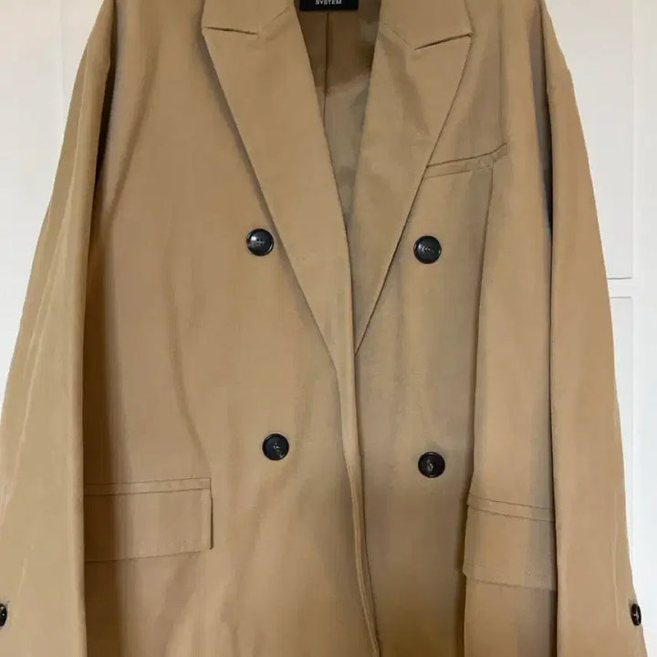 [BUNJANG] SYSTEM Beige Half Jacket / SYSTEM여성 하프자켓 베이지
