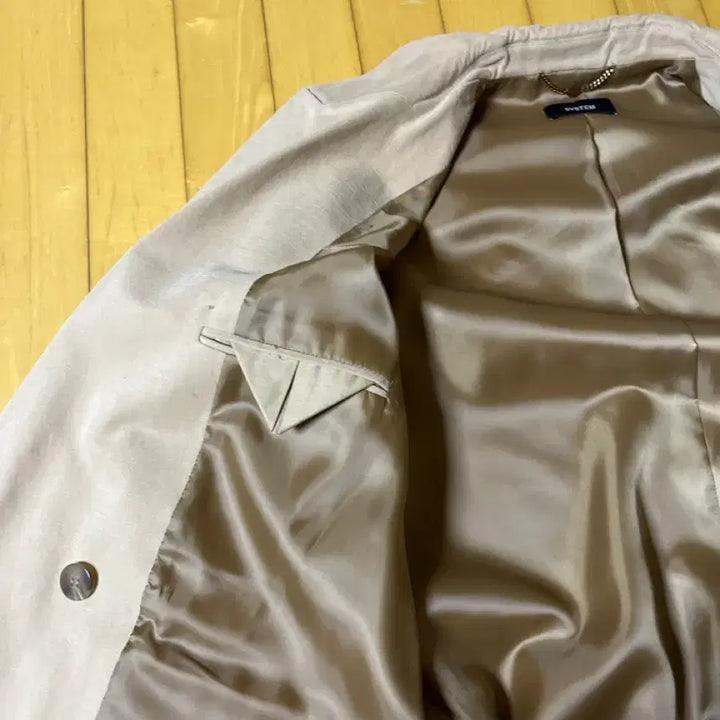 [BUNJANG] SYSTEM Beige Half Jacket / SYSTEM여성 하프자켓 베이지