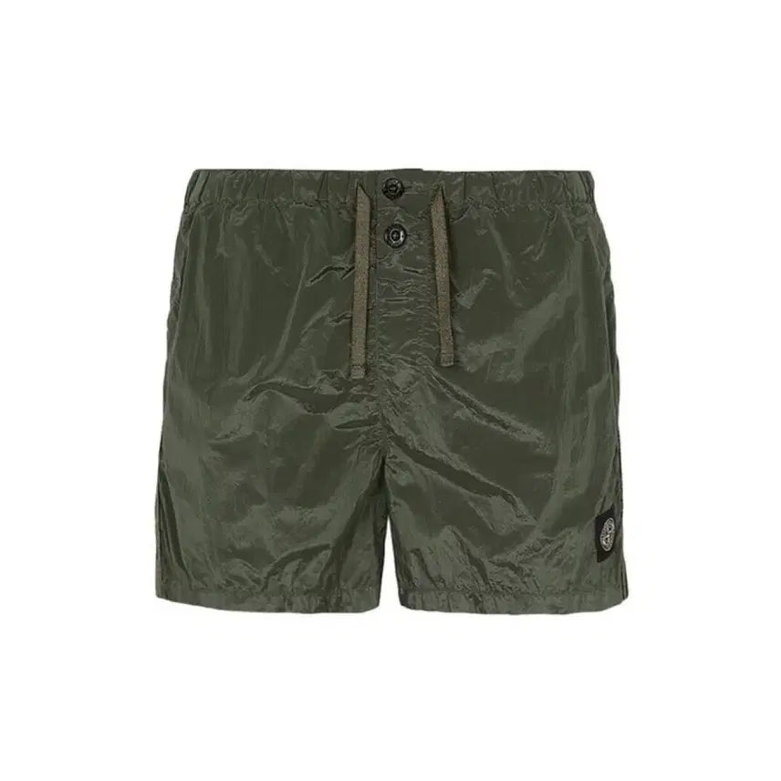 [BUNJANG] Stone Island Nylon Metal Shorts Khaki / [M] 스톤아일랜드 나일론 메탈 쇼츠 카키