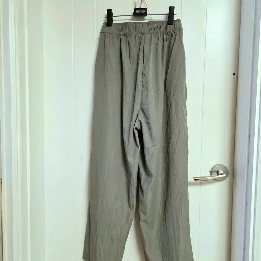 [BUNJANG] Wide-Leg Pants / 얇은 바스락 와이드바지 새거 34까지