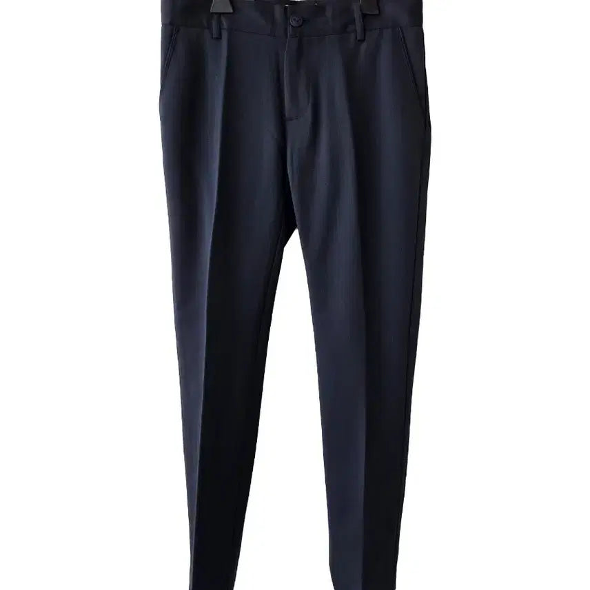 [BUNJANG] Navy Slim-Fit Baggy Slacks / XS)네이비 슬림배기슬랙스/새제품