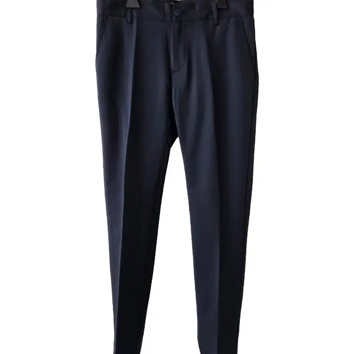 [BUNJANG] Navy Slim-Fit Baggy Slacks / XS)네이비 슬림배기슬랙스/새제품