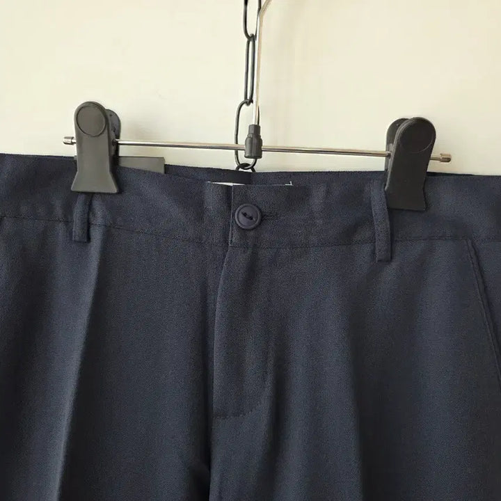 [BUNJANG] Navy Slim-Fit Baggy Slacks / XS)네이비 슬림배기슬랙스/새제품