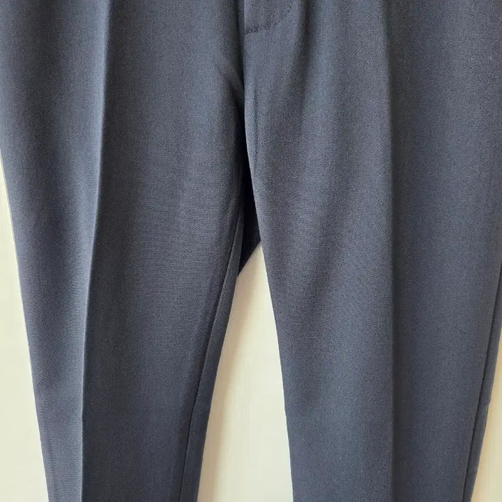 [BUNJANG] Navy Slim-Fit Baggy Slacks / XS)네이비 슬림배기슬랙스/새제품