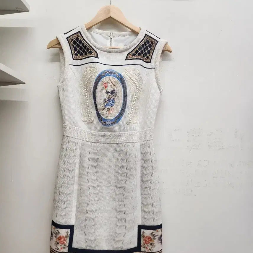 [BUNJANG] DEWL White Mini Dress Size 85 / 듀엘 화이트 원피스 85