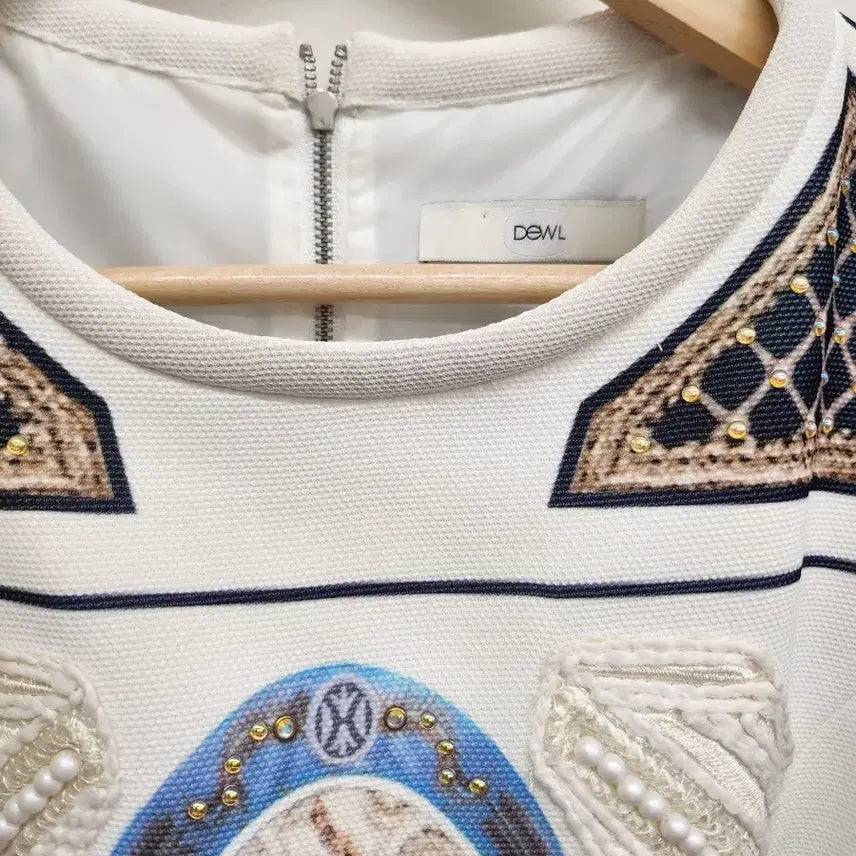 [BUNJANG] DEWL White Mini Dress Size 85 / 듀엘 화이트 원피스 85