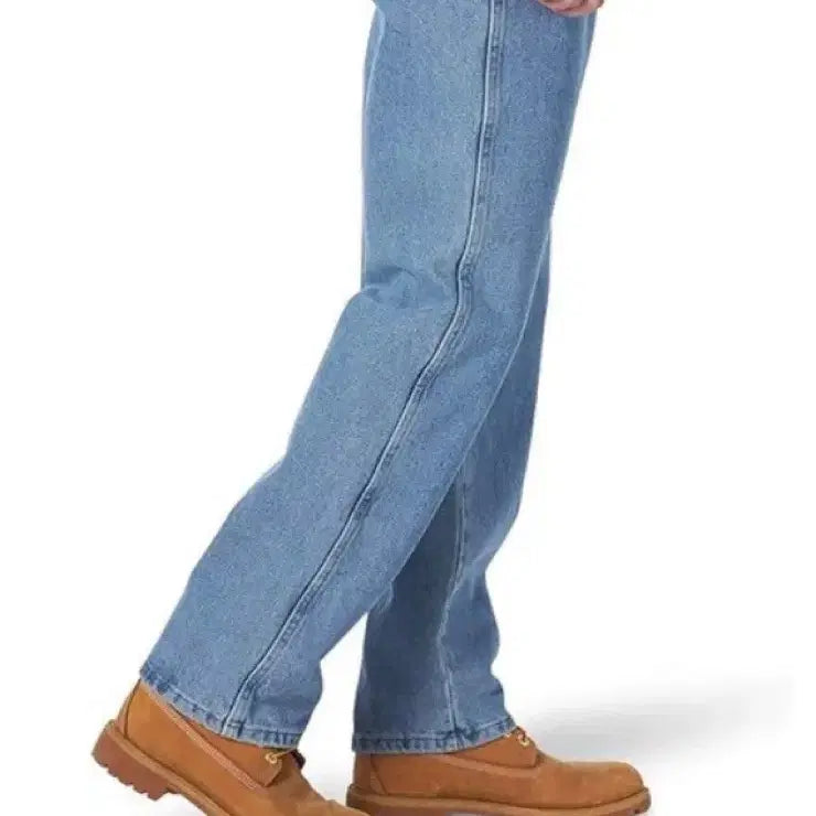 [BUNJANG] Rustler Regular Fit Straight Jeans Stone Wash / Rustler 레귤러핏 스트레이트진 28x30(수선) 스톤워시
