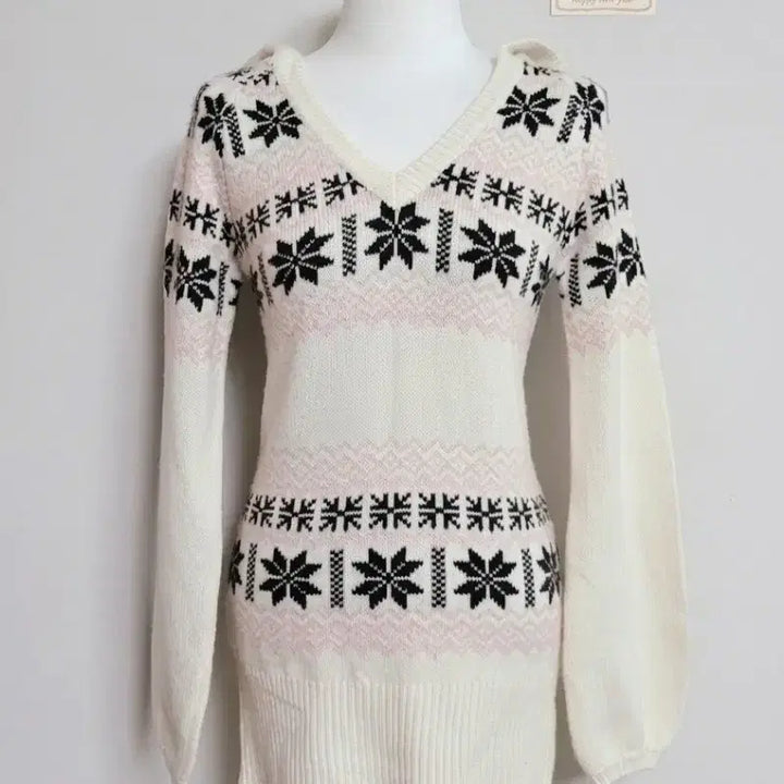 [BUNJANG] Liz Lisa Nordic Knit Dress / 고전 리즈리사 원피스 히메갸루 달천깔 양산형 모리걸 엑시즈팜 마즈 핀터깔