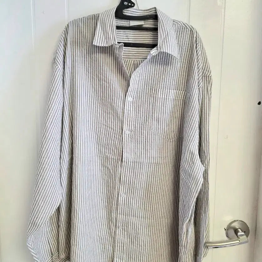 [SOLD OUT] 빅사이즈 오버핏 남방 새거 88-99