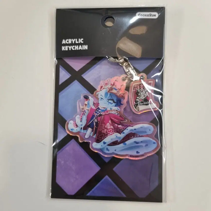 [BUNJANG] Cookie Run Kingdom Shadow Milk Cookie Acrylic Keyring / 쉐도우밀크쿠키 쉐밀 아크릴 키링 쿠키런킹덤 쿠킹덤